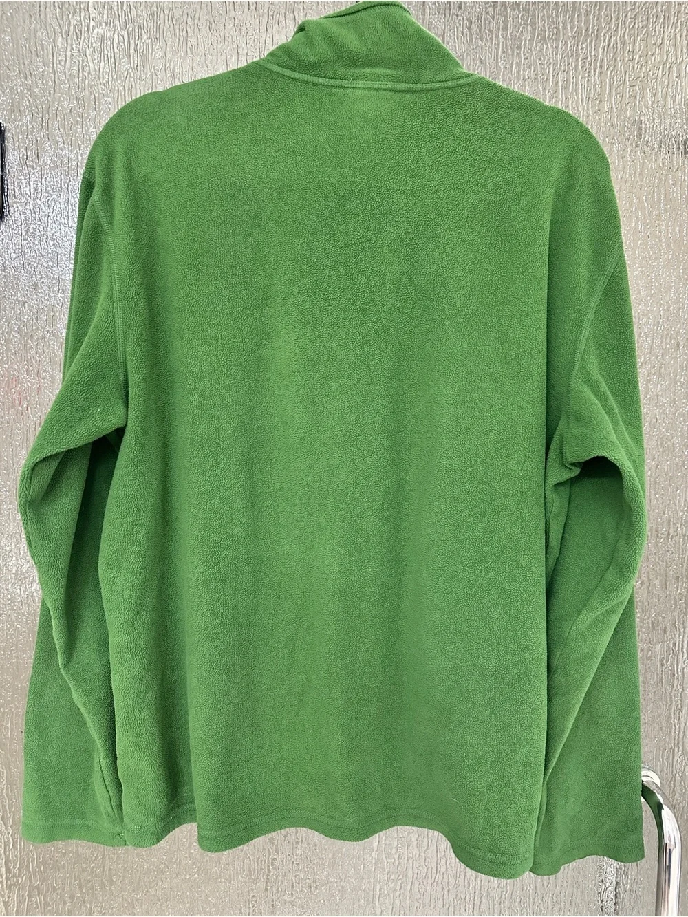 The North Face Men's Green Half-Zip Fleece Pullover